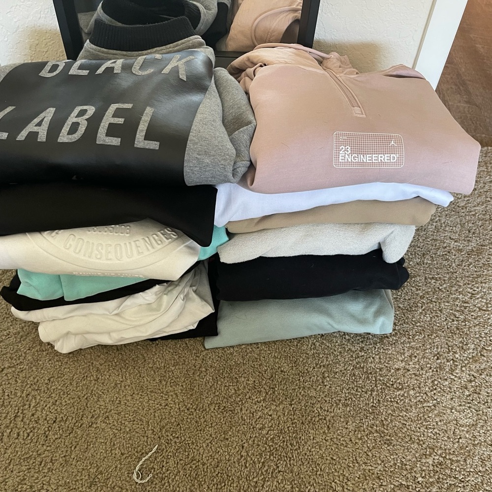 Mystery bundle hoodies and t-shirts